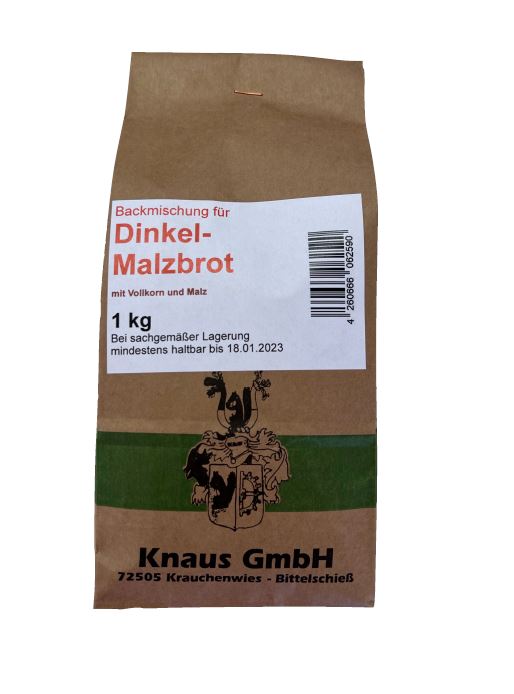 Dinkel-Malzbrot