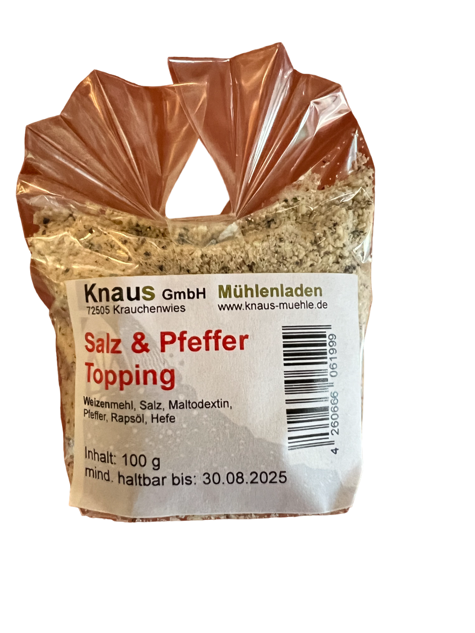 Salz-Pfeffer Salz & Pfeffer Topping